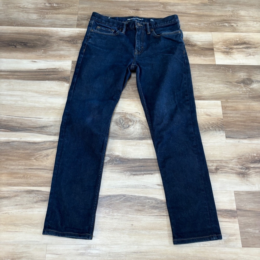 Banana Republic Jeans 30x28 Legacy Slim Fit Dark Wash Denim Stretch Indigo
